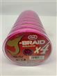 MULTI J-BRAID 4X 100M 0,18 COLORES UNIDO