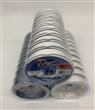 MULTIFILAMENTO X-FISH LATIGAZO 4X 100MTS 0,10mm EN BLANCO Y GRIS