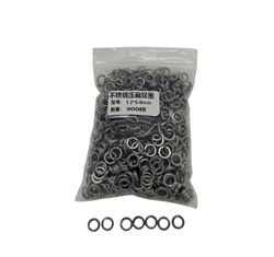 ANILLAS PARA SEÑUELOS DE PESCA DE 1.2 X 6.0mm 900U
